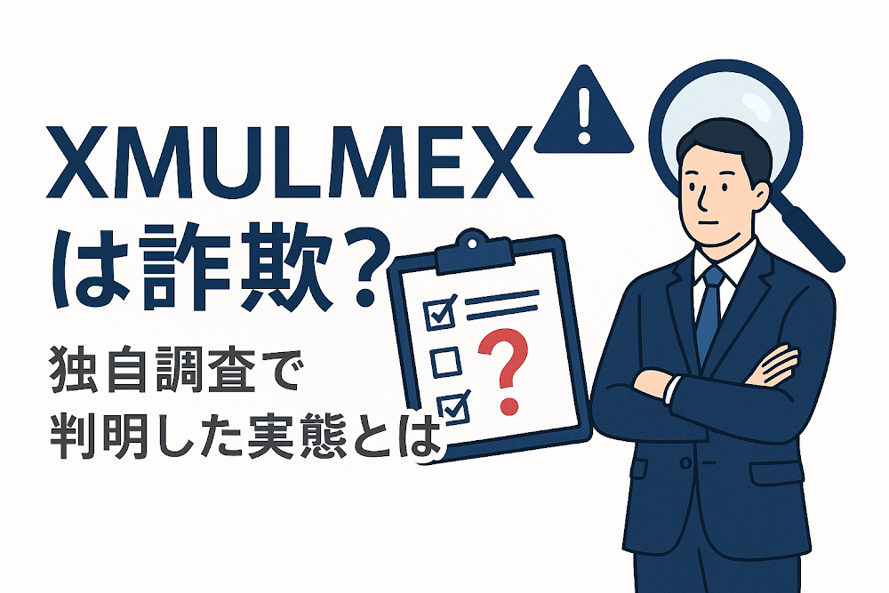 XMULMEXは詐欺？独自調査で判明した実態とは