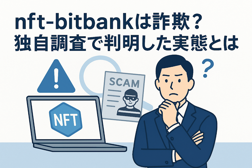 nft-bitbankは詐欺？独自調査で判明した実態とは