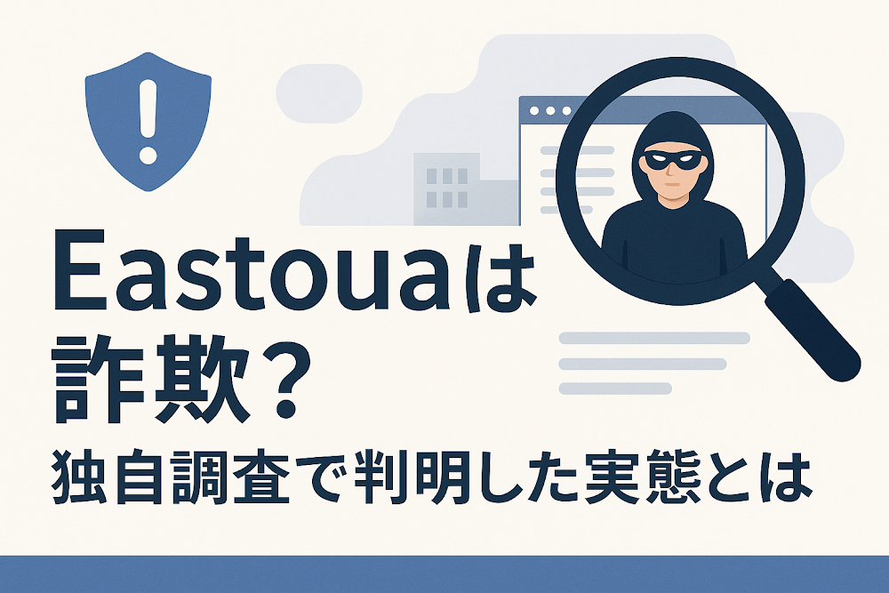 Eastouaは詐欺?独自調査で判明した実態とは