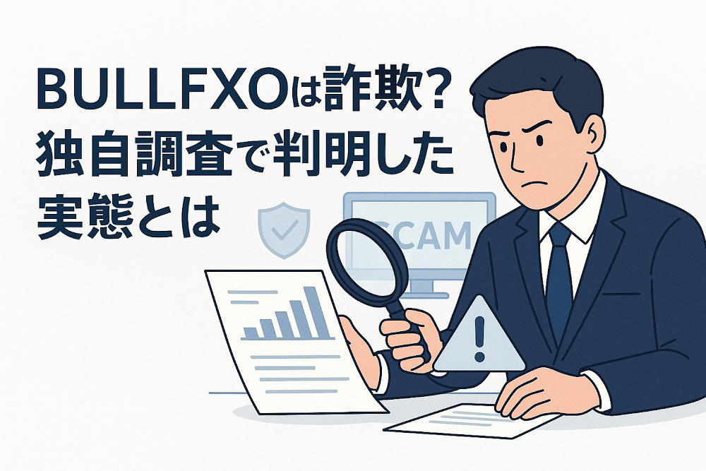BULLFXOは詐欺？独自調査で判明した実態とは