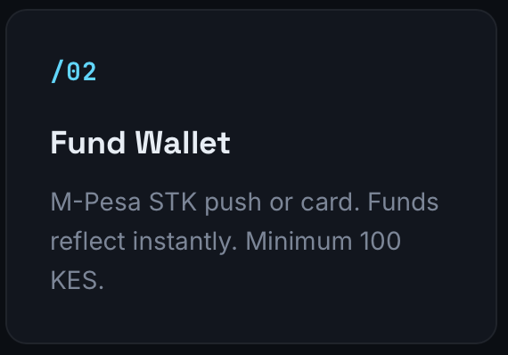 Fund Wallet