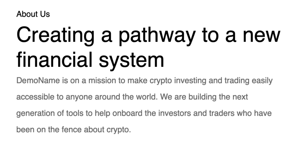 About Us